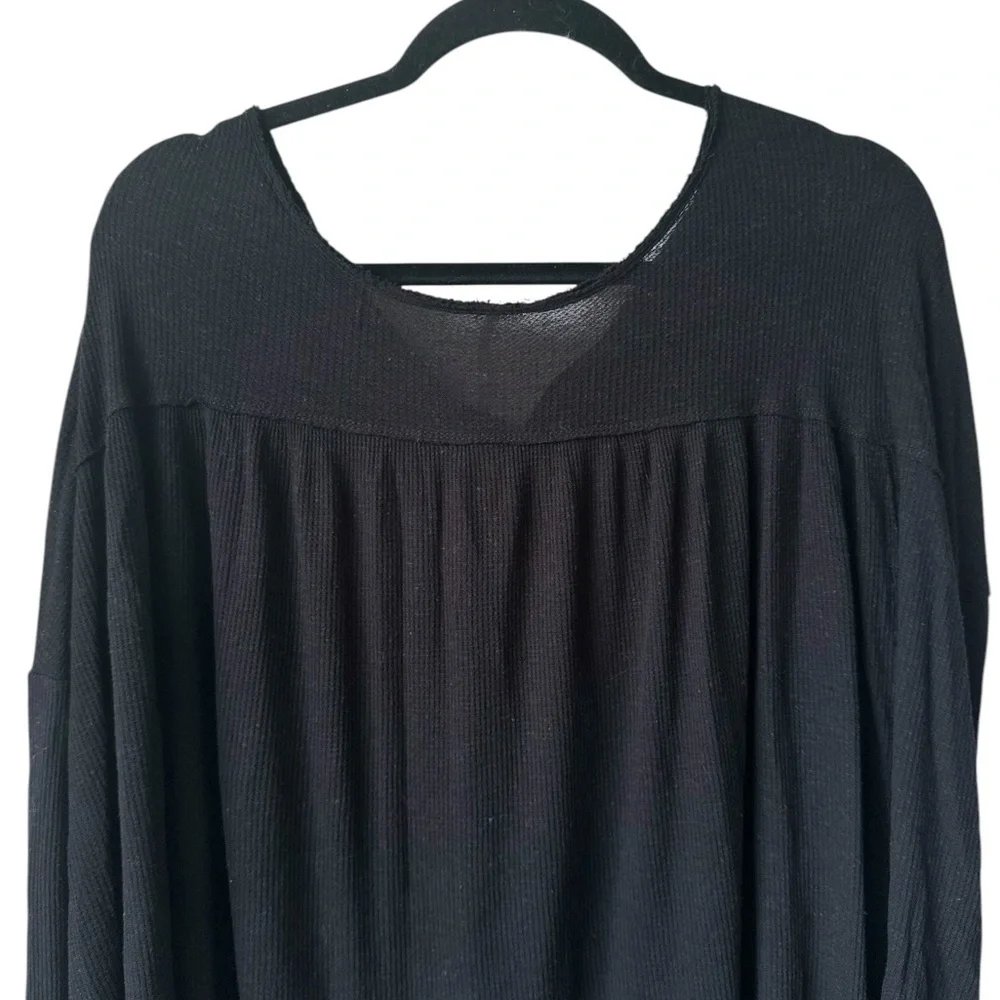 Free People Benedict Canyon Hi-Low Thermal Tee